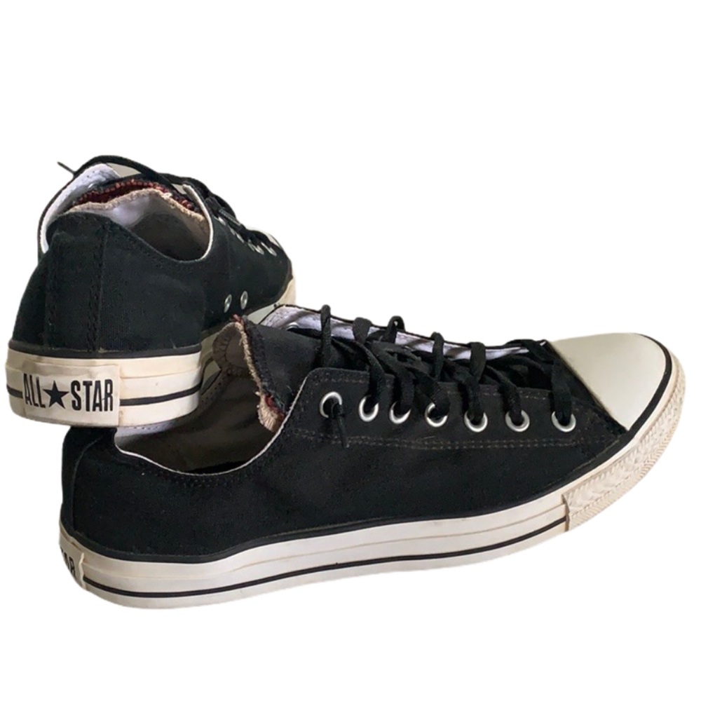 Chuck Taylor All Star Double Tongue Sneakers Women’s Sz 12 or Men’s Sz 10 - Picture 2 of 8